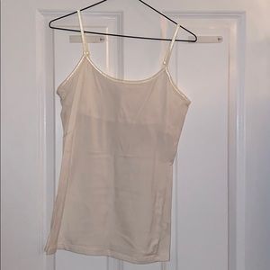 Cream White Tank Top